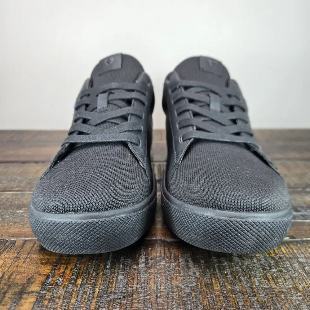 Vessi Soho Sneaker Womens Size 9 Waterproof Shoes Casual Asphalt Black Black